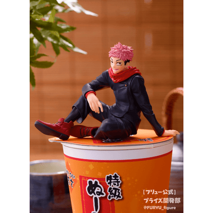 FuRyu: Jujutsu Kaisen - Yuji Itadori Noodle Stopper Figure - The Mage's Emporium Shumi Toys & Gifts Shopify Collective Shumi Toys & Gifts Used English Noodle Stopper Japanese Style Comic Book