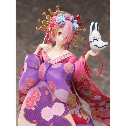 FuRyu: Re:Zero Starting Life in Another World - Ram (Parade of the Oiran Dochu Ver.) 1/7 Scale Figure - The Mage's Emporium Shumi Toys & Gifts Shopify Collective Shumi Toys & Gifts Used English 1/7 Scale Figure Japanese Style Comic Book