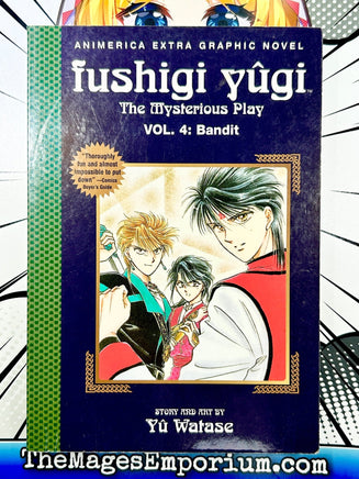 Fushigi Yugi The Mysterious Play Vol 4 Bandit - The Mage's Emporium Viz Media 2407 BackInStock UPDATEMETA Used English Manga Japanese Style Comic Book