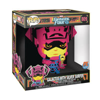 Funko Pop! Jumbo Marvel: Fantastic Four - Galactus with Silver Surfer #809 10-Inch Black Light PX Previews Exclusive