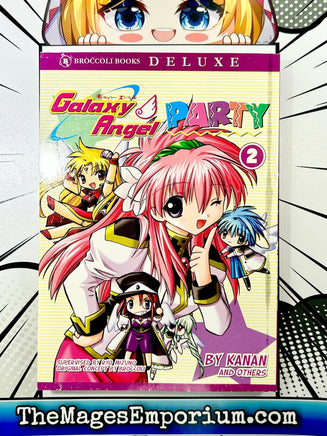 Galaxy Angel Party Vol 2 - The Mage's Emporium Broccoli 2408 UPDATEMETA Used English Manga Japanese Style Comic Book