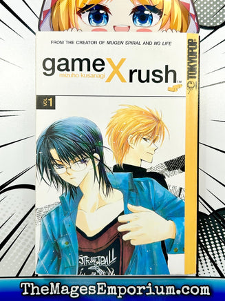 Game x Rush Vol 1 - The Mage's Emporium Tokyopop 2405 alltags description Used English Manga Japanese Style Comic Book