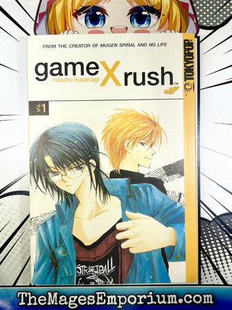 Game x Rush Vol 1 - The Mage's Emporium Tokyopop 2501 BackInStock Used English Manga Japanese Style Comic Book