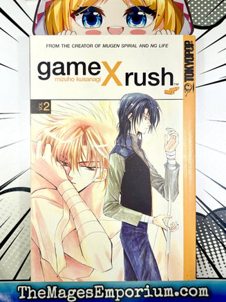 Game X Rush Vol 2 - The Mage's Emporium Tokyopop 2501 BackInStock Used English Manga Japanese Style Comic Book