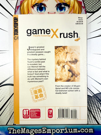 Game X Rush Vol 2 - The Mage's Emporium Tokyopop 2501 BackInStock Used English Manga Japanese Style Comic Book