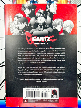 Gantz Omnibus 1 - The Mage's Emporium Dark Horse Comics 2406 bis1 copydes Used English Manga Japanese Style Comic Book