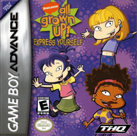 Nickelodeon All Grown Up Express Yourself (Gameboy Advance)