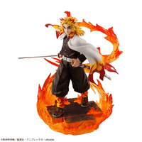 GEM Series: Demon Slayer: Kimetsu no Yaiba - Kyojuro Rengoku Figure - The Mage's Emporium Shumi Toys & Gifts Shopify Collective Shumi Toys & Gifts Used English GEM Series Japanese Style Comic Book