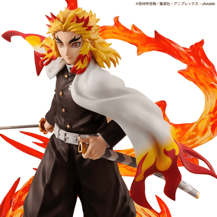 GEM Series: Demon Slayer: Kimetsu no Yaiba - Kyojuro Rengoku Figure - The Mage's Emporium Shumi Toys & Gifts Shopify Collective Shumi Toys & Gifts Used English GEM Series Japanese Style Comic Book