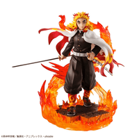 GEM Series: Demon Slayer: Kimetsu no Yaiba - Kyojuro Rengoku Figure - The Mage's Emporium Shumi Toys & Gifts Shopify Collective Shumi Toys & Gifts Used English GEM Series Japanese Style Comic Book