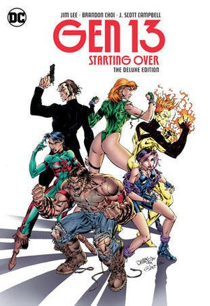 Gen 13 Starting Over The Deluxe Edition Hardcover - The Mage's Emporium The Multiverse outofstock Shopify Collective The Multiverse Used English Graphic Novels Japanese Style Comic Book