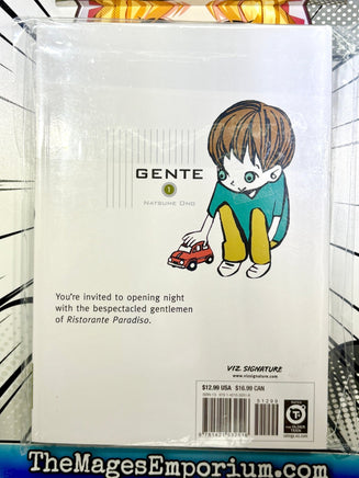 Gente Vol 1 - The Mage's Emporium Viz Media 2412 UPDATEMETA Used English Manga Japanese Style Comic Book