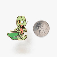 Gentlemon 3 Hard Enamel Pins - The Mage's Emporium Geoffrey Siu Art LLC Geoffrey Siu Art LLC Shopify Collective Used English Enamel Pin Japanese Style Comic Book