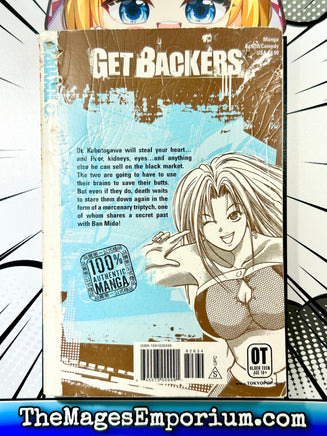 Get Backers Vol 2 - The Mage's Emporium Tokyopop 2409 BackInStock Used English Manga Japanese Style Comic Book