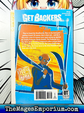 Get Backers Vol 4 - The Mage's Emporium Tokyopop 2404 bis5 copydes Used English Manga Japanese Style Comic Book