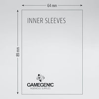 Gamegenic Inner Sleeves (64 x 89 mm, 100 pack)