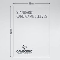 Gamegenic PRIME Sleeves: Standard Card Game (66 x 91 mm)