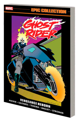 Ghost Rider Epic Collection TPB 01 Vengeance Reborn - The Mage's Emporium The Multiverse outofstock Shopify Collective The Multiverse Used English Graphic Novels Japanese Style Comic Book