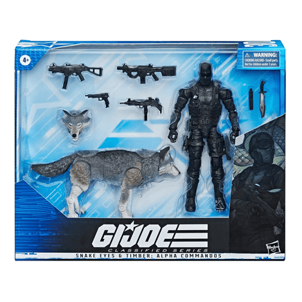 G.I. Joe Classified Series - Snake Eyes and Timber Alpha Commandos 6 - Inch Action Figure - The Mage's Emporium Shumi Toys & Gifts Shopify Collective Shumi Toys & Gifts Used English G.I. Joe Classified Series Japanese Style Comic Book