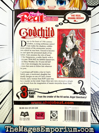 Godchild Vol 3 - The Mage's Emporium Viz Media 2501 BackInStock UPDATEMETA Used English Manga Japanese Style Comic Book