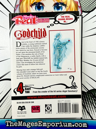 Godchild Vol 4 - The Mage's Emporium Viz Media 2408 UPDATEMETA Used English Manga Japanese Style Comic Book