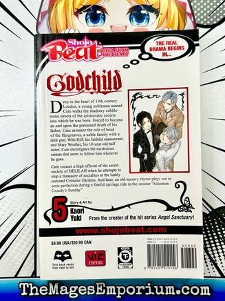 Godchild Vol 5 - The Mage's Emporium Viz Media outofstock UPDATEMETA Used English Manga Japanese Style Comic Book