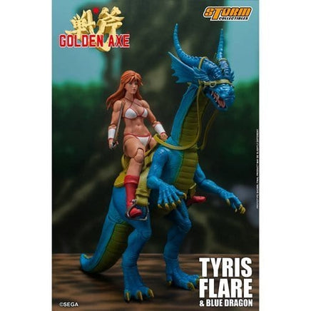 Golden Axe Tyris Flare & Blue Dragon 1:12 Scale Action Figure - The Mage's Emporium ToyShnip Shopify Collective ToyShnip Used English Action & Toy Figures Japanese Style Comic Book
