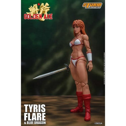 Golden Axe Tyris Flare & Blue Dragon 1:12 Scale Action Figure - The Mage's Emporium ToyShnip Shopify Collective ToyShnip Used English Action & Toy Figures Japanese Style Comic Book