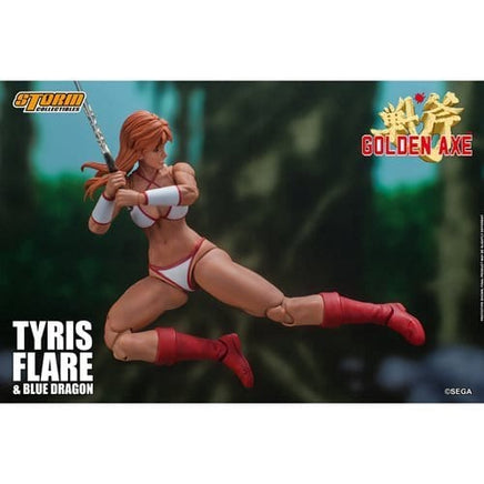 Golden Axe Tyris Flare & Blue Dragon 1:12 Scale Action Figure - The Mage's Emporium ToyShnip Shopify Collective ToyShnip Used English Action & Toy Figures Japanese Style Comic Book