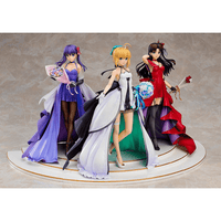 Good Smile Company: Fate/Stay Night 15th Celebration Project - Saber, Rin Tohsaka, and Sakura Matou (Dress Ver.) Premium Box Set - The Mage's Emporium Shumi Toys & Gifts Shopify Collective Shumi Toys & Gifts Used English 1/7 Scale Figure Japanese Style Comic Book
