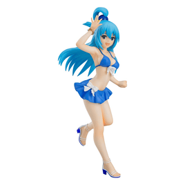 Good Smile Company: KonoSuba - POP UP PARADE Aqua (Swimsuit Ver.) - The Mage's Emporium Shumi Toys & Gifts Shopify Collective Shumi Toys & Gifts Used English POP UP PARADE Japanese Style Comic Book