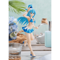 Good Smile Company: KonoSuba - POP UP PARADE Aqua (Swimsuit Ver.) - The Mage's Emporium Shumi Toys & Gifts Shopify Collective Shumi Toys & Gifts Used English POP UP PARADE Japanese Style Comic Book