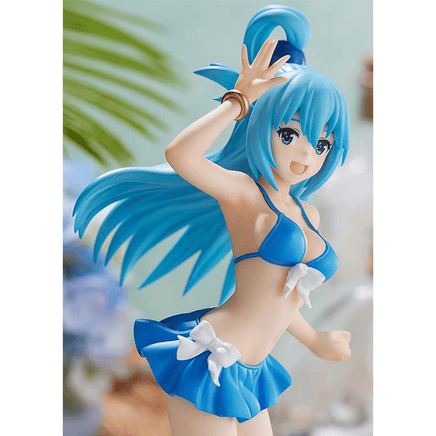 Good Smile Company: KonoSuba - POP UP PARADE Aqua (Swimsuit Ver.) - The Mage's Emporium Shumi Toys & Gifts Shopify Collective Shumi Toys & Gifts Used English POP UP PARADE Japanese Style Comic Book