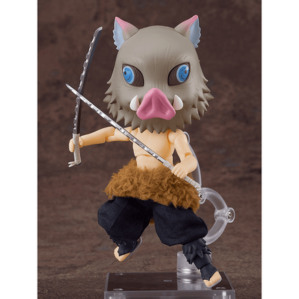 Good Smile Company: Nendoroid Doll: Demon Slayer: Kimetsu no Yaiba - Inosuke Hashibira - The Mage's Emporium Shumi Toys & Gifts Shopify Collective Shumi Toys & Gifts Used English Nendoroid Doll Japanese Style Comic Book
