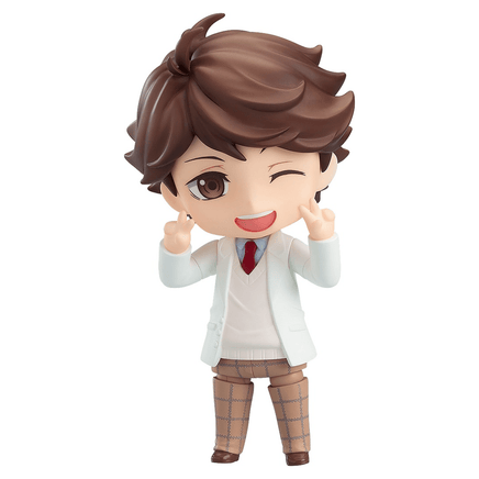 Good Smile Company: Nendoroid: Haikyuu!! - Toru Oikawa (School Uniform Ver.) #889 - The Mage's Emporium Shumi Toys & Gifts Shopify Collective Shumi Toys & Gifts Used English Nendoroid Japanese Style Comic Book