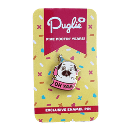 Good Smile Company: Puglie - 5 Year Birthday Exclusive Enamel Pin - The Mage's Emporium Shumi Toys & Gifts Shopify Collective Shumi Toys & Gifts Used English Pin Japanese Style Comic Book