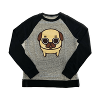 Good Smile Company: Puglie Front and Back Sweater (Extra Small) - The Mage's Emporium Shumi Toys & Gifts Shopify Collective Shumi Toys & Gifts Used English Sweater Japanese Style Comic Book