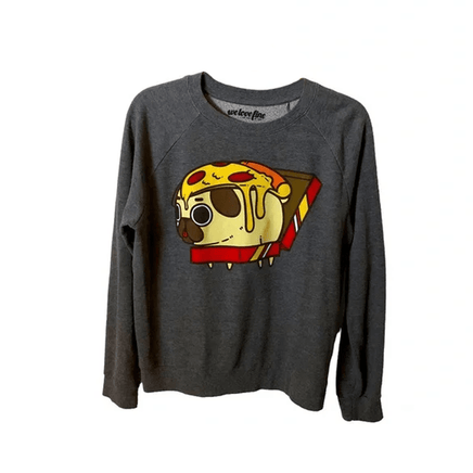 Good Smile Company: Puglie Pizza Sweater (Extra Large) - The Mage's Emporium Shumi Toys & Gifts Shopify Collective Shumi Toys & Gifts Used English Sweater Japanese Style Comic Book