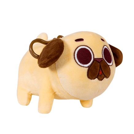 Good Smile Company: Puglie Pug Plush Medium With Hang Clip - The Mage's Emporium Shumi Toys & Gifts Shopify Collective Shumi Toys & Gifts Used English Plush Japanese Style Comic Book