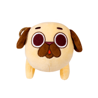 Good Smile Company: Puglie Pug Plush Medium With Hang Clip - The Mage's Emporium Shumi Toys & Gifts Shopify Collective Shumi Toys & Gifts Used English Plush Japanese Style Comic Book