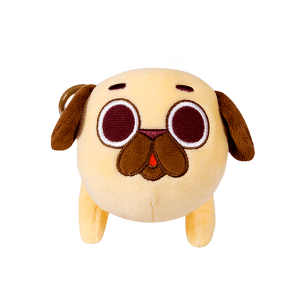 Good Smile Company: Puglie Pug Plush Medium With Hang Clip - The Mage's Emporium Shumi Toys & Gifts Shopify Collective Shumi Toys & Gifts Used English Plush Japanese Style Comic Book