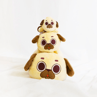 Good Smile Company: Puglie Pug Plush Medium With Hang Clip - The Mage's Emporium Shumi Toys & Gifts Shopify Collective Shumi Toys & Gifts Used English Plush Japanese Style Comic Book