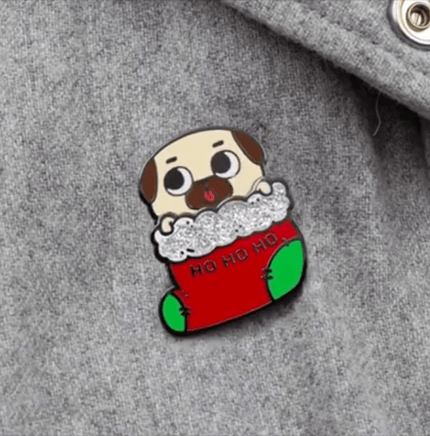 Good Smile Company: Puglie - Stocking Stuffer Puglie Enamel Pin - The Mage's Emporium Shumi Toys & Gifts Shopify Collective Shumi Toys & Gifts Used English Pin Japanese Style Comic Book