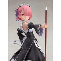Good Smile Company: Re:Zero Starting Life in Another World - Ram (Maid Outfit) 1/7 Scale Figure - The Mage's Emporium Shumi Toys & Gifts Shopify Collective Shumi Toys & Gifts Used English 1/7 Scale Figure Japanese Style Comic Book