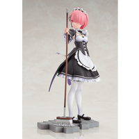 Good Smile Company: Re:Zero Starting Life in Another World - Ram (Maid Outfit) 1/7 Scale Figure - The Mage's Emporium Shumi Toys & Gifts Shopify Collective Shumi Toys & Gifts Used English 1/7 Scale Figure Japanese Style Comic Book