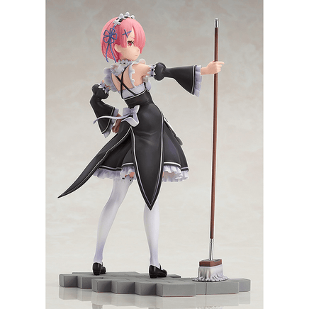 Good Smile Company: Re:Zero Starting Life in Another World - Ram (Maid Outfit) 1/7 Scale Figure - The Mage's Emporium Shumi Toys & Gifts Shopify Collective Shumi Toys & Gifts Used English 1/7 Scale Figure Japanese Style Comic Book