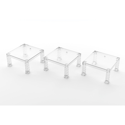 Good Smile Company: The Simple Stand: Build - On Type (Translucent) x3 - The Mage's Emporium Shumi Toys & Gifts Shopify Collective Shumi Toys & Gifts Used English Stands Japanese Style Comic Book