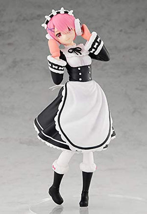 Good Smile Re:Zero - Starting Life in Another World: Ram (Ice Season Version) Pop Up Parade PVC Figure - The Mage's Emporium Super Anime Store Shopify Collective Super Anime Store Used English Figures Japanese Style Comic Book