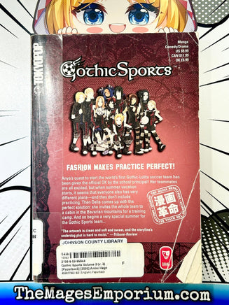 Gothic Sports Vol 3 Ex Library - The Mage's Emporium Tokyopop 2408 UPDATEMETA Used English Manga Japanese Style Comic Book