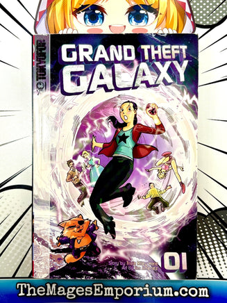 Grand Theft Galaxy Vol 1 - The Mage's Emporium Tokyopop 2411 UPDATEMETA Used English Manga Japanese Style Comic Book